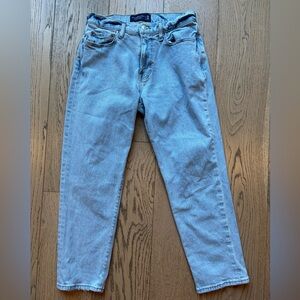 Abercrombie & Fitch Men Teen Athletic Loose Vintage Stretch Jeans 28 X 28